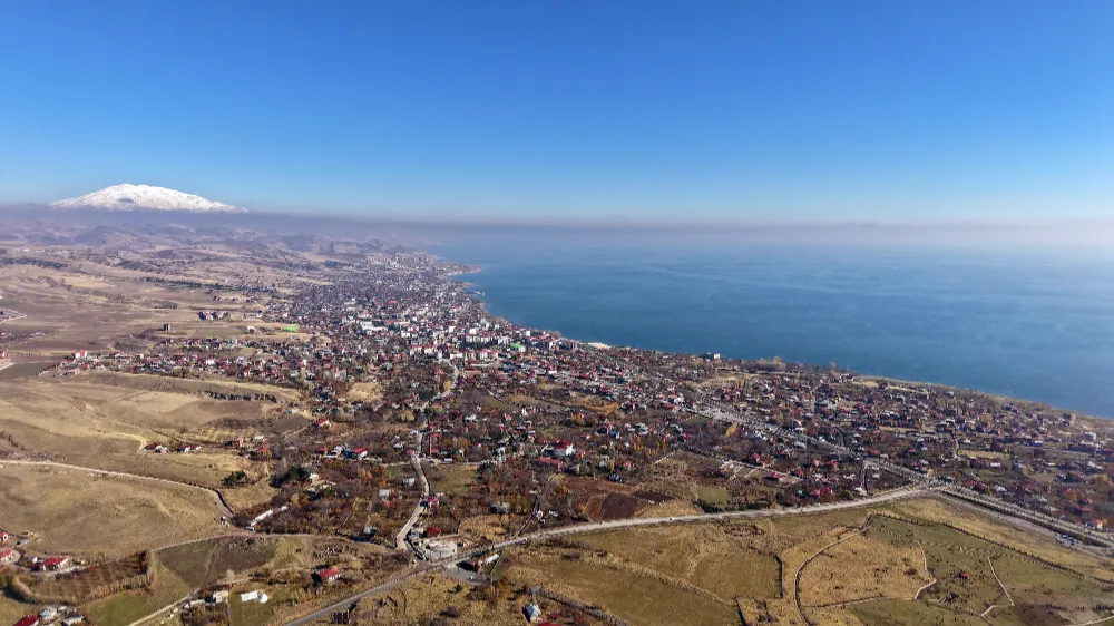 Sakin şehir Ahlat, havadan böyle görüntülendi