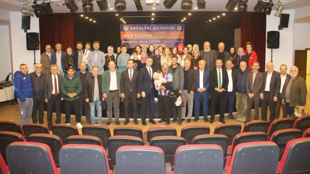 Akçaabat’ta “Gönül Almak, Hatır Saymak” Semineri Yoğun İlgi Gördü
