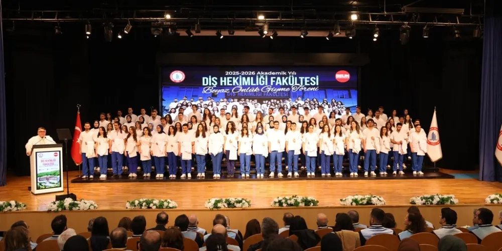 BEUN’da geleceğin diş hekimleri beyaz önlüklerini giydi