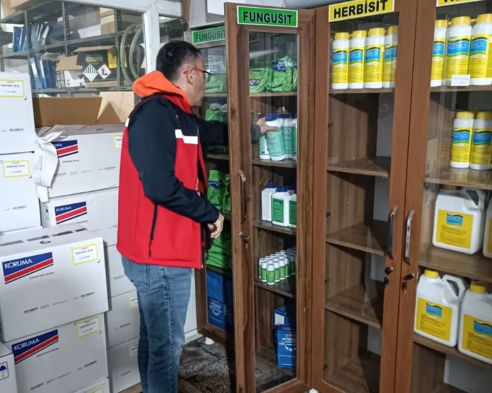 Uşak’ta bitki koruma ürünü denetimleri sürüyor