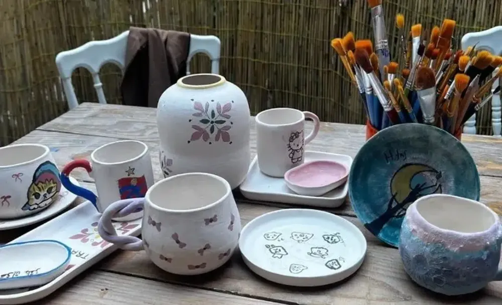 Trabzon’da Çocuklar Seramik Atölyesinde Yaratıcılıklarını Konuşturdu