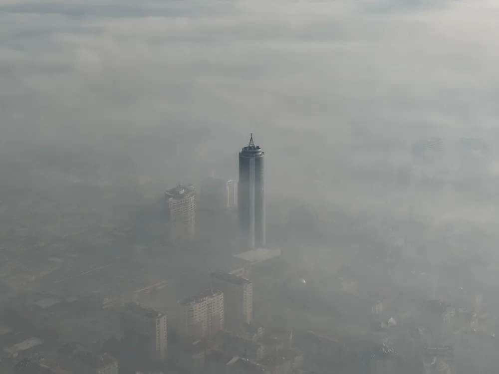 Konya güne kartpostallık sis manzarasıyla başladı