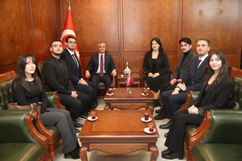 KTÜ ELSA Yönetiminden Başkan Bıyık’a Ziyaret