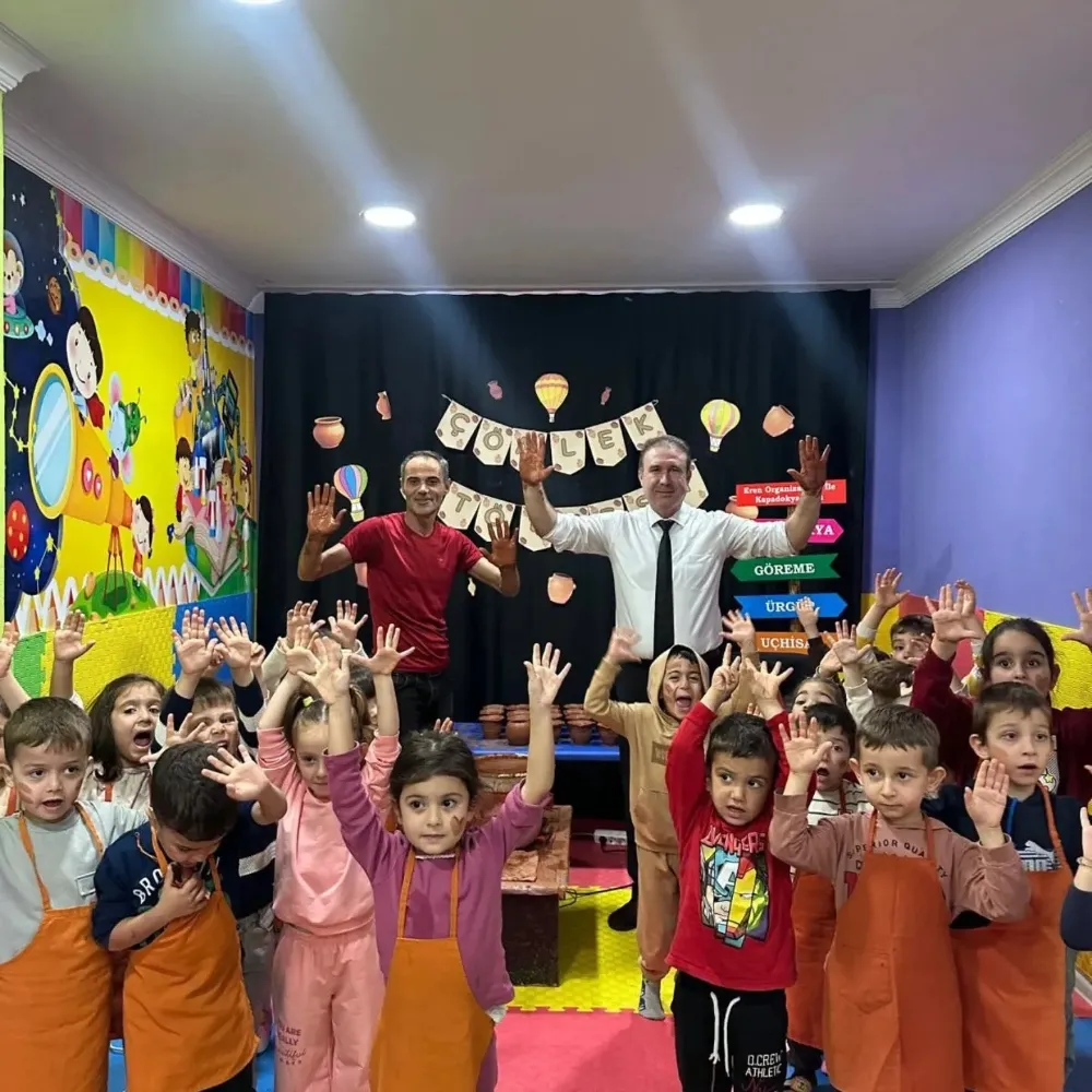 Sinop’ta Minikler Çömlek Sanatıyla Buluştu