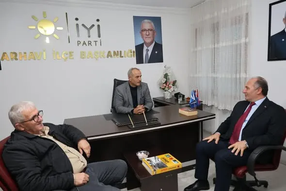 Başkan Ataselim’den İYİ Parti İlçe Başkanlığı’na İade-i Ziyaret