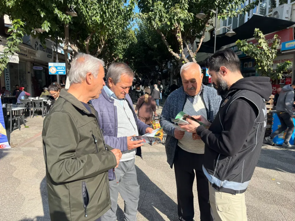 İncirliova’da Polis, Vatandaşları Uyuşturucuya Karşı Bilgilendirdi