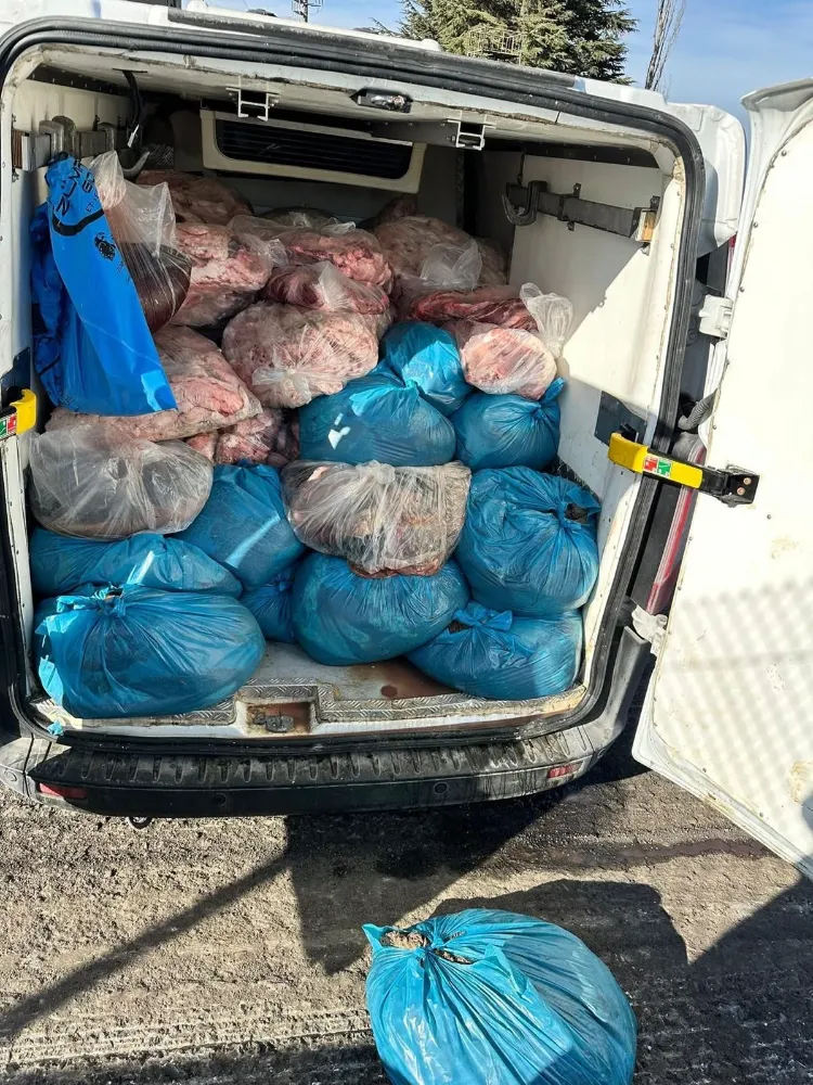 Tekirdağ’da Kaçak Sakatat Operasyonu: 2 Ton Ele Geçirildi