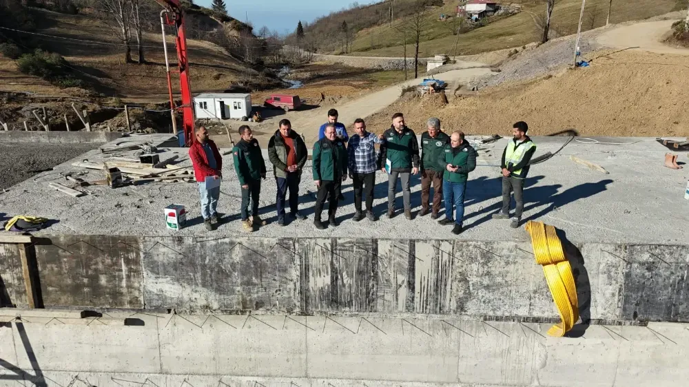 DSİ Bölge Müdürü Hıdırnebi Sel Kapanı Çalışmalarını Yerinde İnceledi