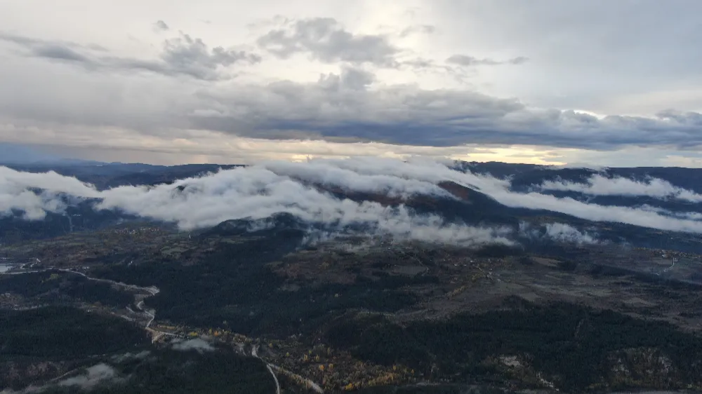 Kastamonu Yaylalarında Sis ve Sonbahar Büyüledi