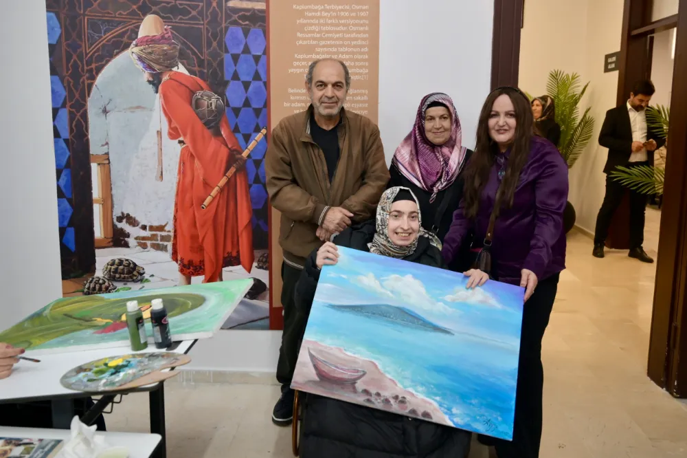 Ressam Neriman Oyman’dan Esenyurt’ta İlham Veren Buluşma