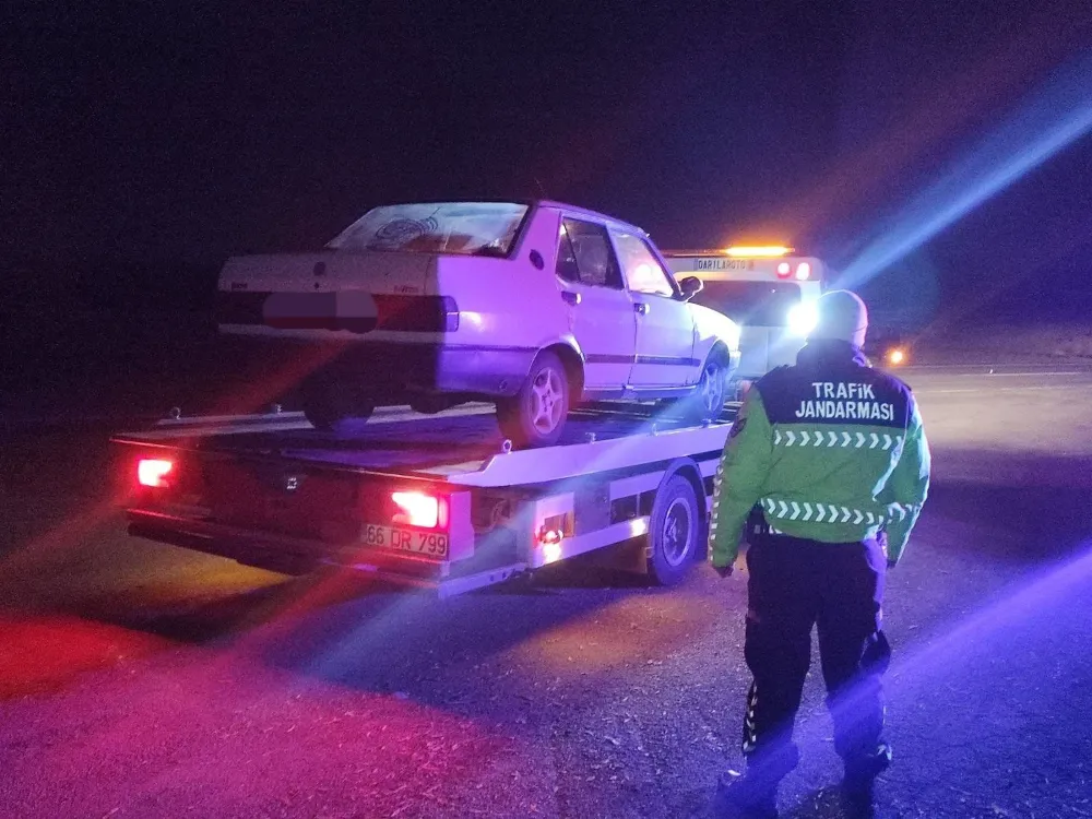 Ehliyetsiz alkollü sürücüye 45 bin lira ceza kesildi
