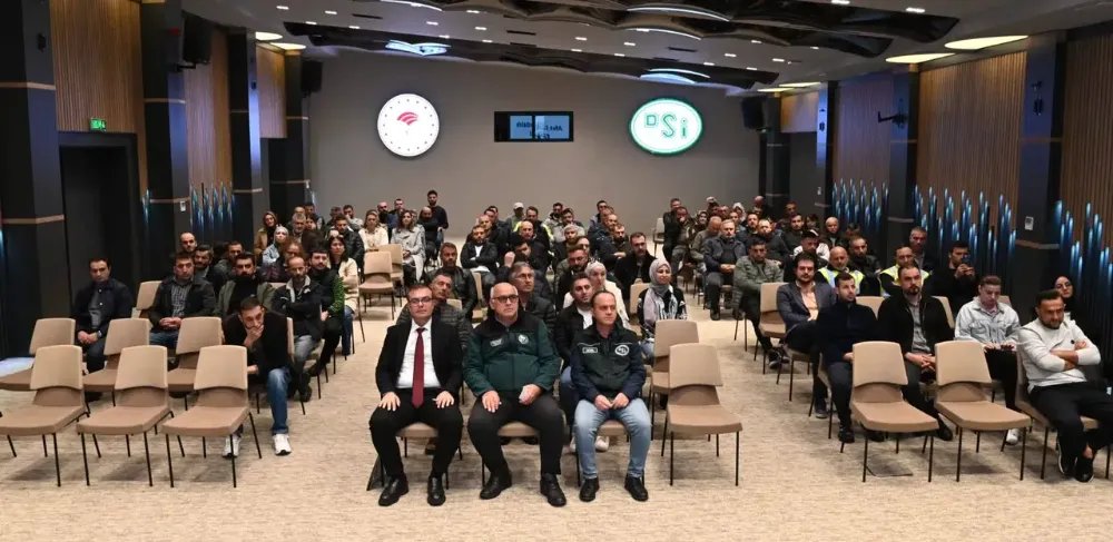 DSİ 22. Bölge Müdürlüğü Personeline Afet Farkındalık Eğitimi Verildi