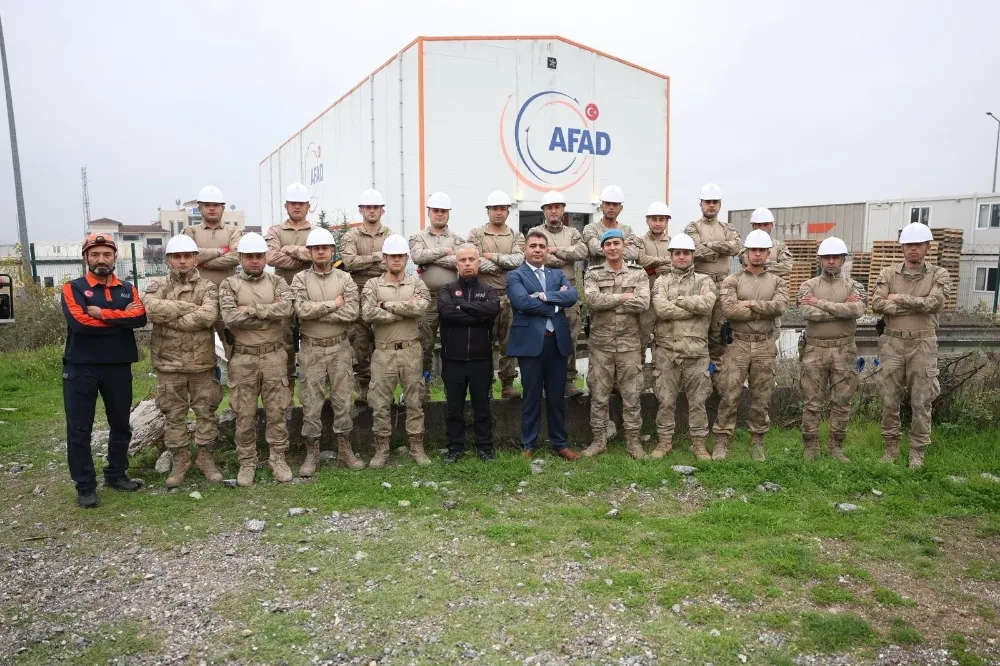 Jandarma komandolar eğitimde