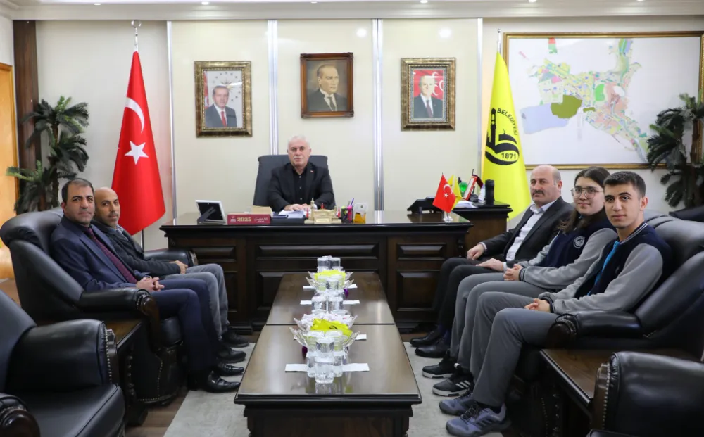 Bayburt Fen Lisesi’nden Başkan Memiş’e Ziyaret