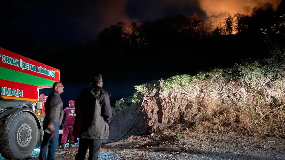 Artvin’de Orman Yangını Kontrol Altına Alındı