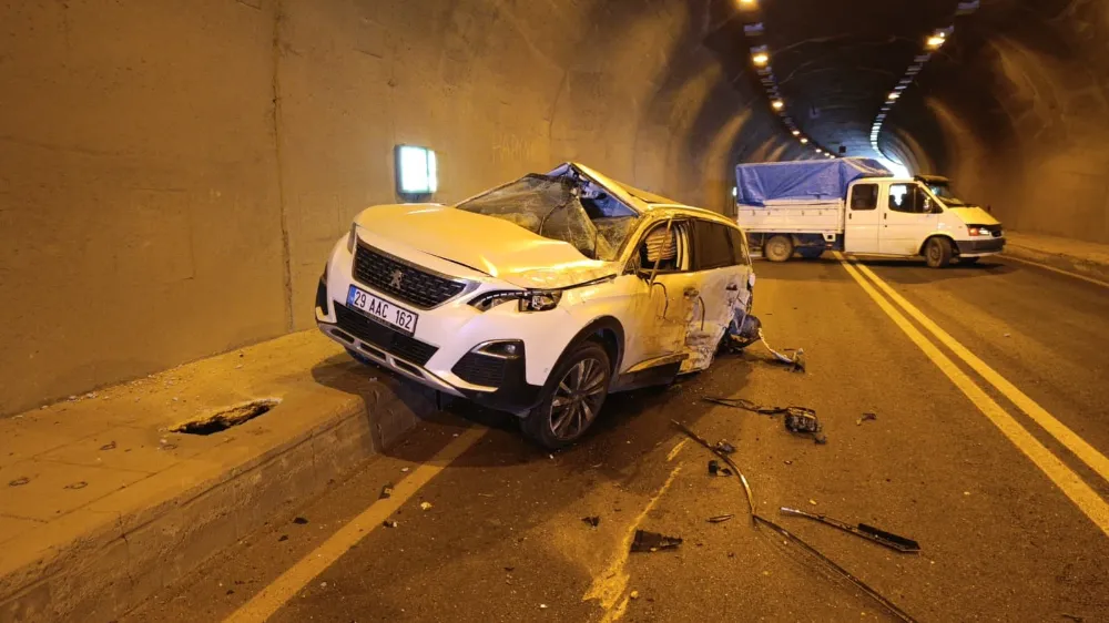 Gümüşhane’de Yarım Saat Arayla İki Kaza: 1 Ölü, 3 Yaralı