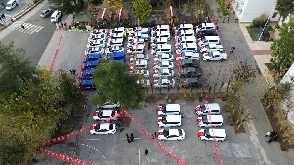 “Siirt’te 68 Yeni Araç Kolluk Kuvvetlerine Teslim Edildi”