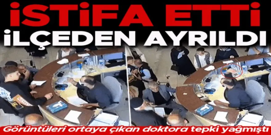 Horasan’da Ceza Alan Doktor Görevinden İstifa Etti