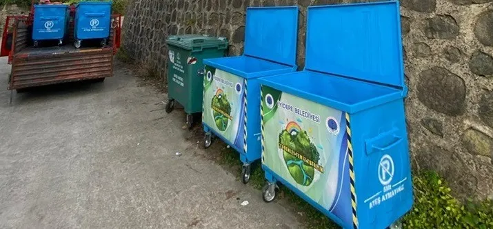 Çukurlu Köyü’nde Temizlik Hizmetleri Güçlendirildi: 5 Yeni Çöp Konteyneri Daha Yerleştirildi
