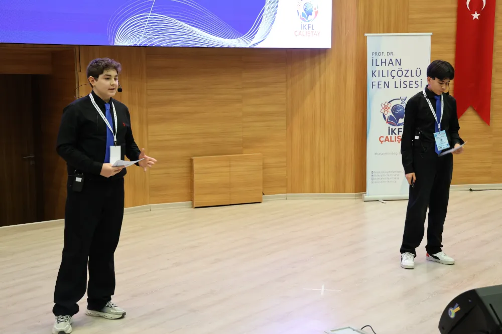 Fen Lisesi Öğrencilerinden Yapay Zekâ Çalıştayı