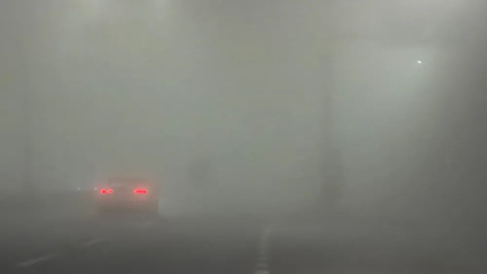 Adıyaman’da yoğun sis hayatı olumsuz etkiledi