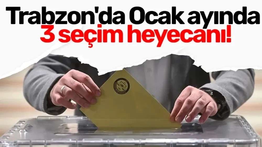 Trabzon’da Meslek Odalarında Ocak Ayı Seçim Heyecanı Başlıyor