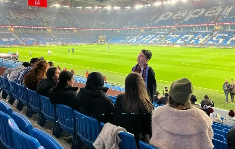 Okul Destek Projesi Kapsamında Çocuklar Trabzonspor Maçında Buluştu