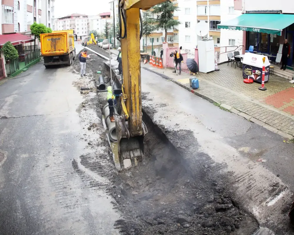 Trabzon’da 12,7 Milyon TL’lik Yağmur Suyu Altyapı Projesi Başladı