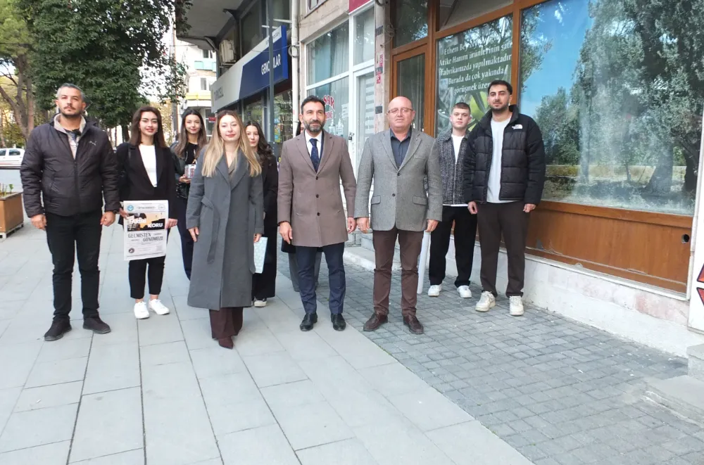 Üniversiteli gençler Balıkesir’de siftah bereketi geleneğini yaşattı