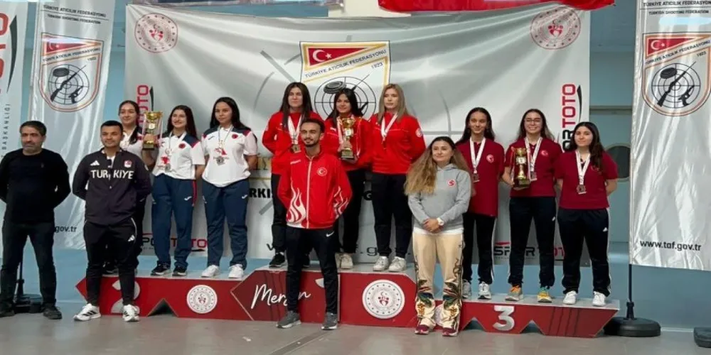 Erzurum ETÜ Atıcılık Takımı Mersin’de Türkiye Birincisi Oldu