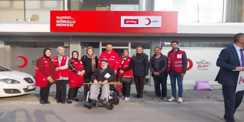 Türk Kızılay Palandöken Şubesi Yine Yürekleri Isıttı