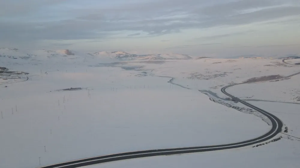 Ardahan Beyaza Büründü: Kartpostallık Kar Manzaraları