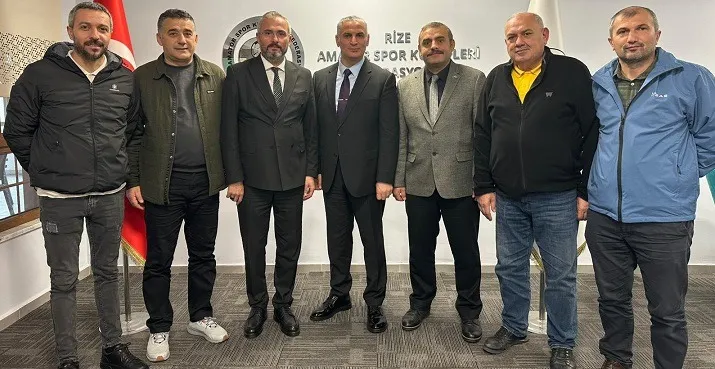 Anahtar Parti’den Rize ASKF’ye Ziyaret