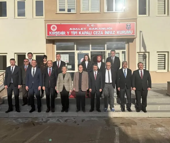 İnsan Hakları Komisyonu Heyeti, Kırşehir Ceza İnfaz Kurumlarını İnceledi