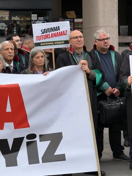 Suiçmez, Savunma Nöbeti’nde Avukatlık Mesleğinin Bağımsızlığı İçin Alanlardaydı