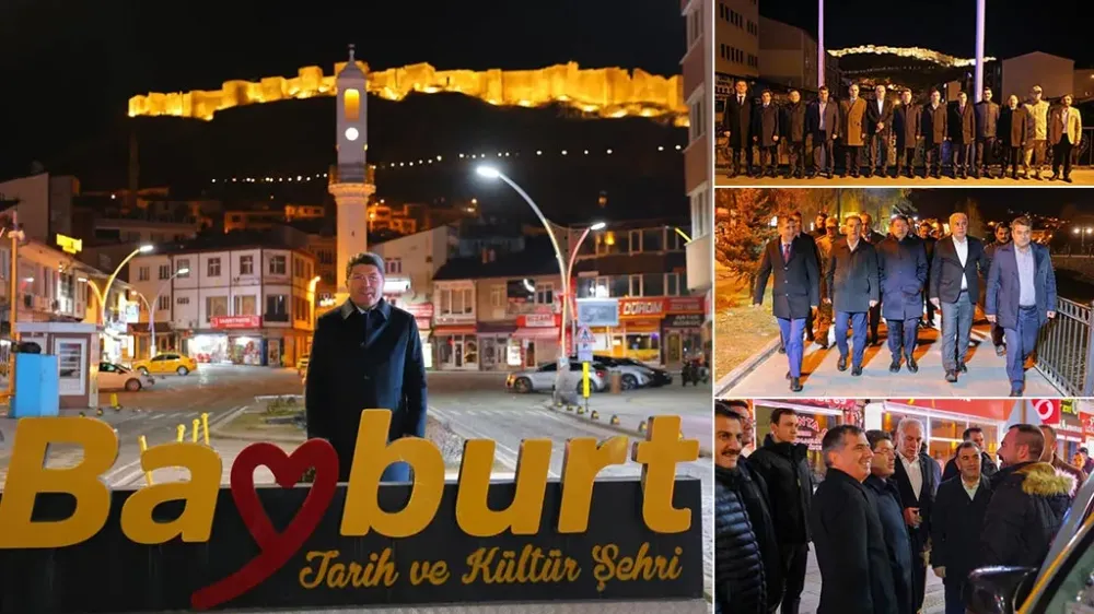 Adalet Bakanı Yılmaz Tunç’tan Bayburt’ta Sürpriz Akşam Yürüyüşü