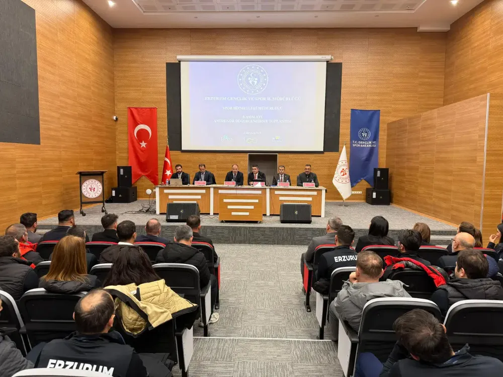 Erzurum’da Antrenör Değerlendirme Toplantısı Gerçekleştirildi