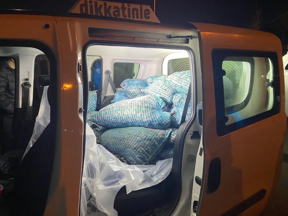 Samsun’da 300 Kilo Kaçak Midye Ele Geçirildi