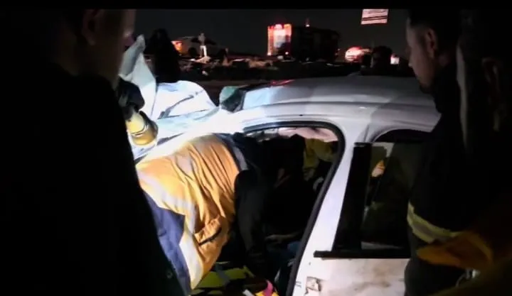 Batman’da Otomobil Takla Attı: 1 Yaralı