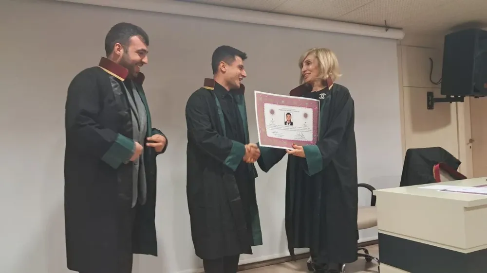 Kerem Ali Çavuş Avukatlık Ruhsatını Aldı