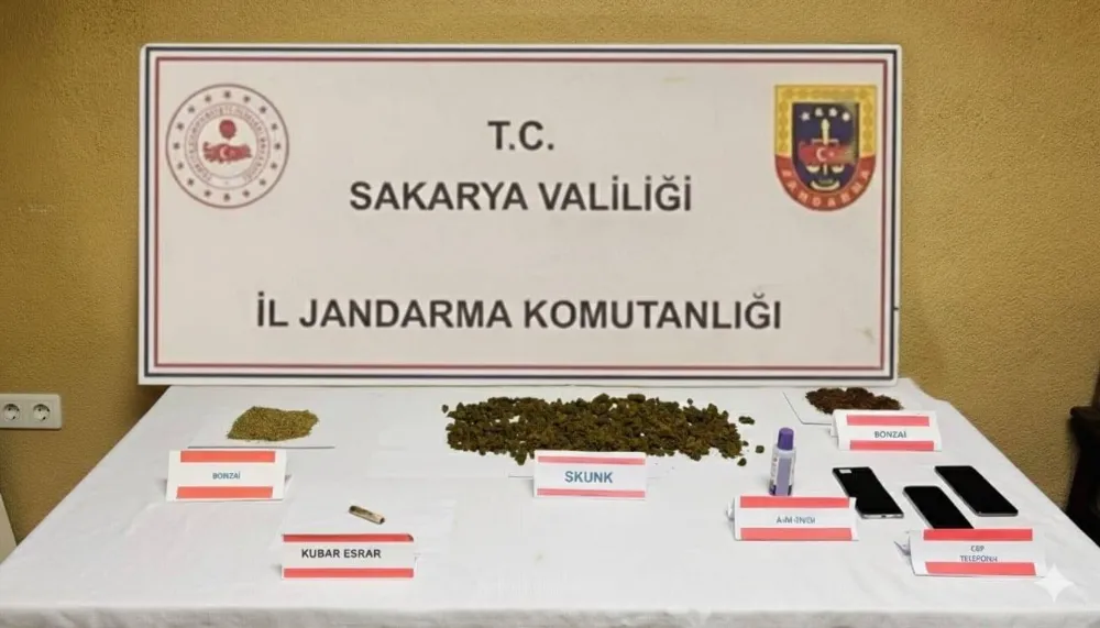 Sakarya’da jandarmadan uyuşturucu operasyonu: Ev sahibi tutuklandı