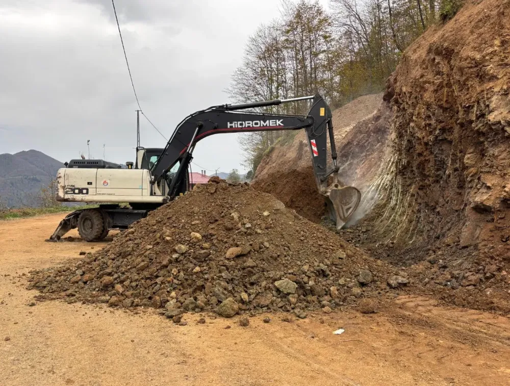 Trabzon’da Yol Çalışmaları Aralıksız Sürüyor