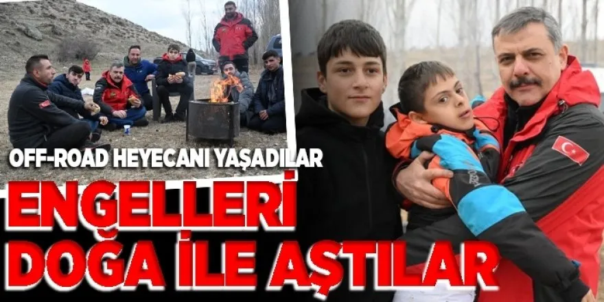 Erzurum’da Engelleri Doğa ile Aştılar: Off-Road Heyecanı Engelli Gençlerle Buluştu