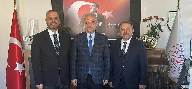 İyidere Belediye Başkanı Saffet Mete’den DLH Bölge Müdürü Bilal Timur’a Ziyaret