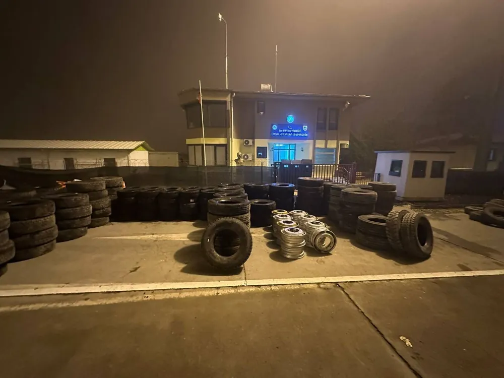 Şanlıurfa’da 2 Milyon TL Değerinde Kaçak Lastik Operasyonu