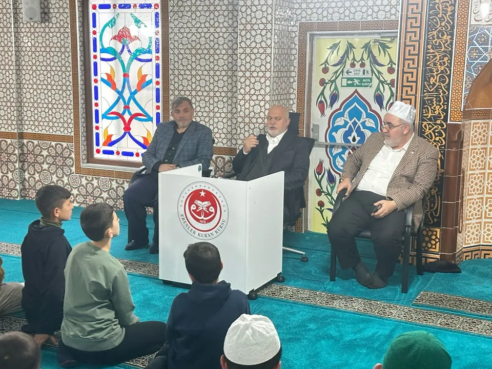Bursa Dini Yüksek İhtisas Merkezi Müdürü Trabzon’a Gelerek Hafızlık Eğitimi Programlarına Katıldı