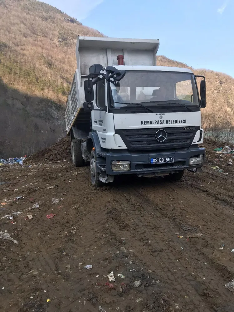 Borçka’da Belediyeler Arası Dayanışma Örnek Oldu