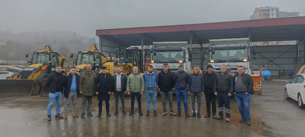Beşikdüzü Belediyesi Karla Mücadele İçin Tüm Hazırlıklarını Tamamladı