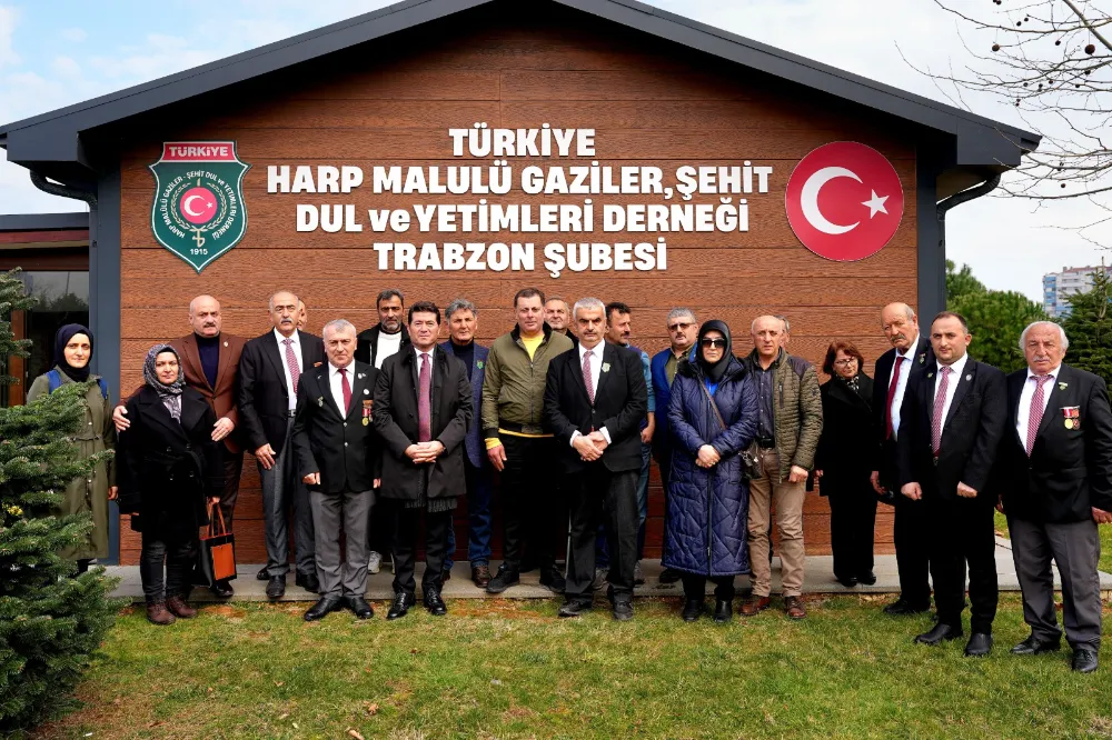 Ortahisar Belediye Başkanı Ahmet Kaya, Şehit Yakınları ve Gazilerle Bir Araya Geldi