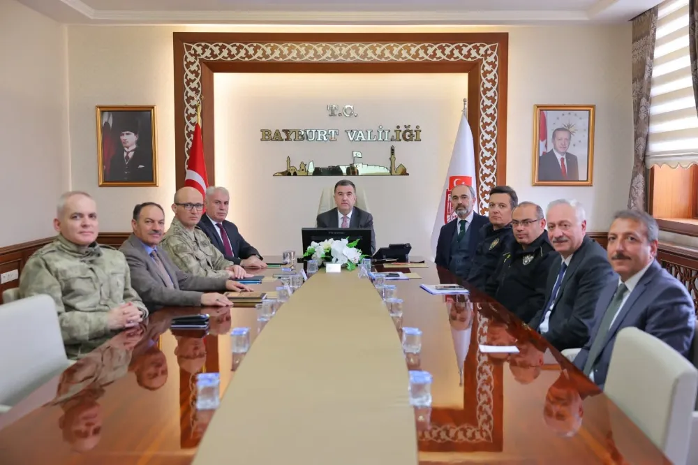 Bayburt Valiliğinden Üniversite Güvenliği İçin Önemli Toplantı